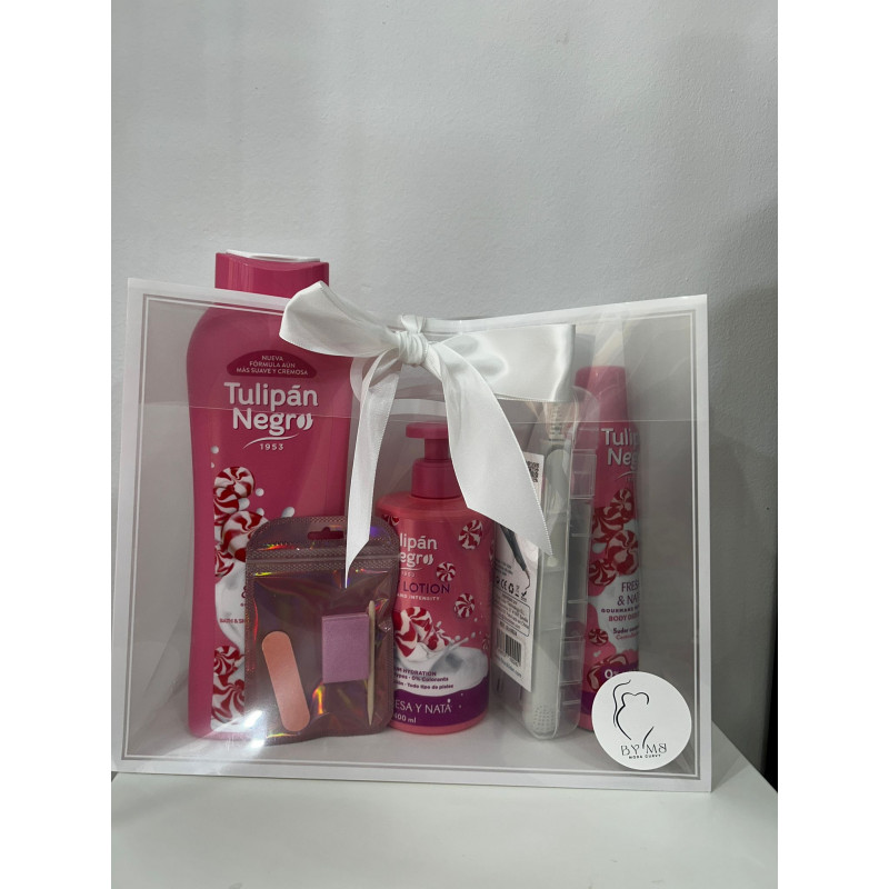 Pack Tulipán Nata y Fresa