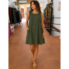 Vestido Crepe
