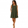 vestido verano crepe
