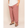 pantalon vichy rojo