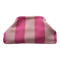 Bolso rayas rosa