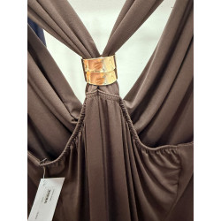 top curvy marron