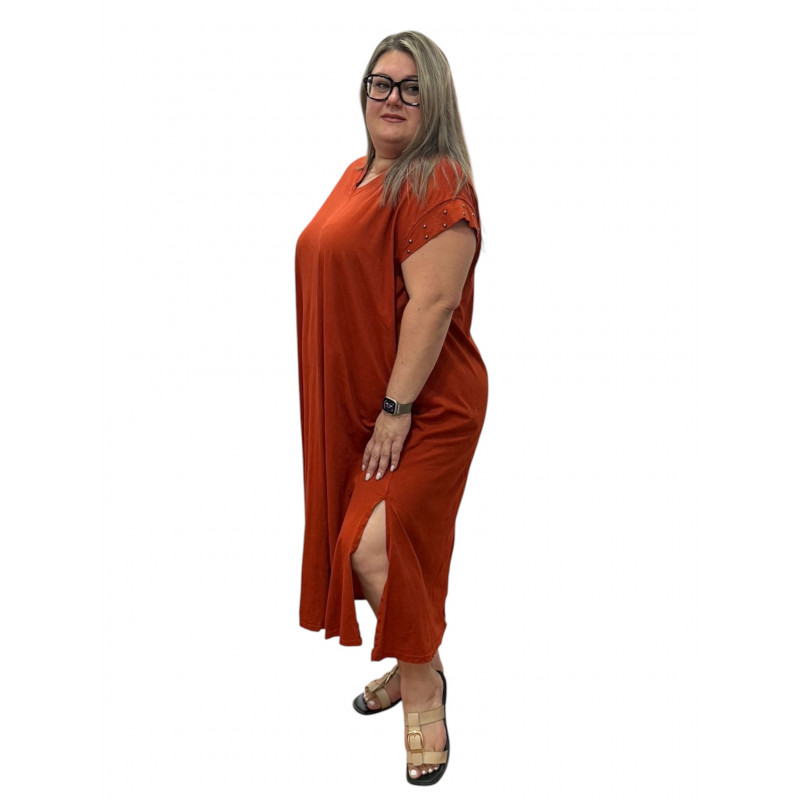 Vestido curvy algodon