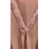 Lencera manga corta grande Verano rosa