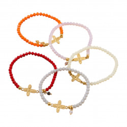 Pulsera bolitas elastica