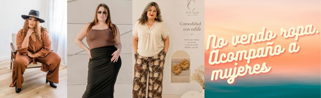 By Jm Moda , Ropa curvy e inclusiva , Tallas grandes