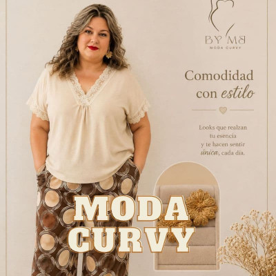 Moda Curvy en Badajoz cerca de mi, ropa inclusiva de la M a la 4XL | bymjmoda