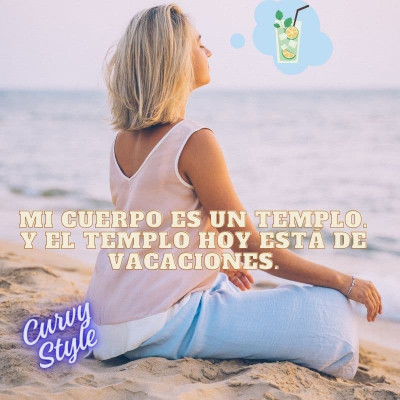 Moda Curvy para la Playa: Mi Filosofía de Vida (con Mojito y Brisa Marina)